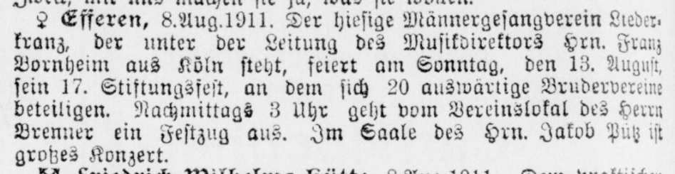 19110809 Kölner Lokal-Anzeiger 19110809 Kölner Lokal-Anzeiger