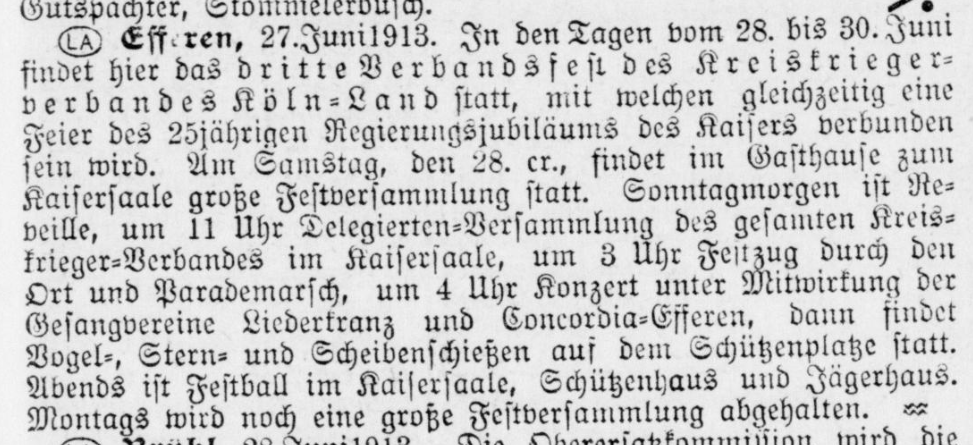 19130628 Kölner Lokal-Anzeiger 19130628 Kölner Lokal-Anzeiger