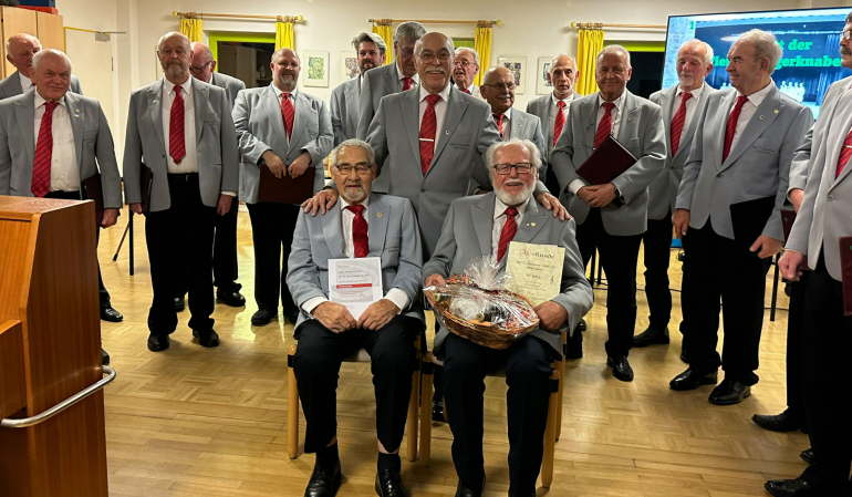 P.J.Linnartz 70 Jahre Snger /  Herber Gawandtka 40 Jahre MGV Snger